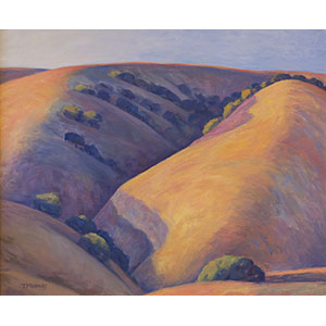 Thomas Wood, California Hills, Evening, 20×24